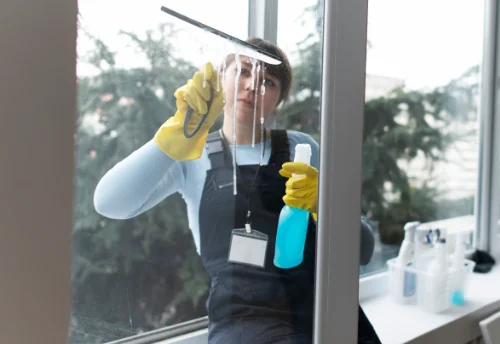Nettoyage de vitres intérieures et extérieures à Mus